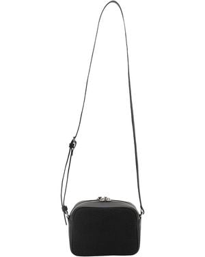 Fabiana Filippi Leather Camera Crossbody Bag - White