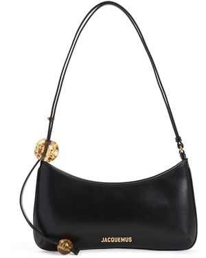 Jacquemus Le Bisou Pearl Handbag - Black
