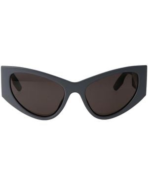 Balenciaga Lunettes De Soleil - Gris