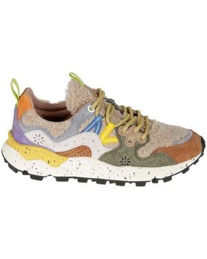 Flower Mountain Trainers - Metallic
