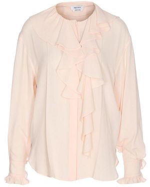 McQueen Pleated Blouse - Pink