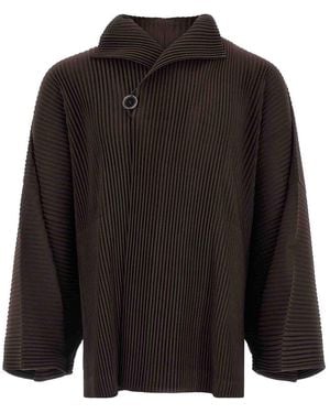 Homme Plissé Issey Miyake Wear Or Wrap Jacket - Black