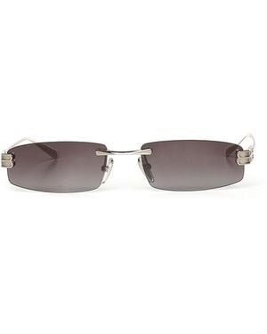 Balenciaga Gossip D-Frame Sunglasses - White
