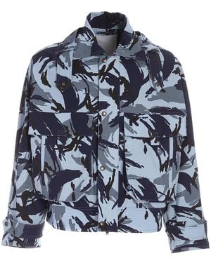 KENZO Tropic Camo Jacket - Blue