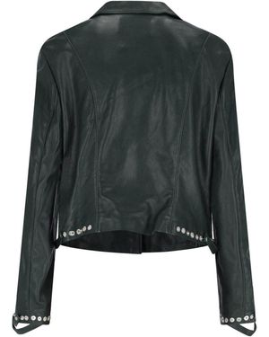 Paloma Wool 'Octavia' Lamb Leather Jacket in Black | Lyst