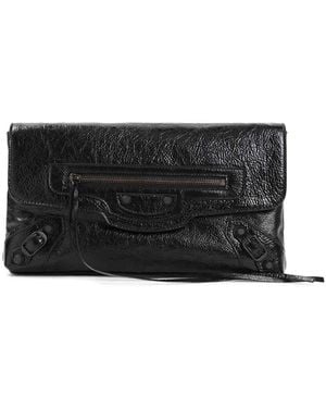 Balenciaga Le City Clutch - Black