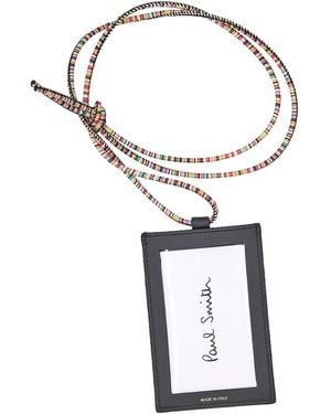 Paul Smith Neck Badge Holder - White