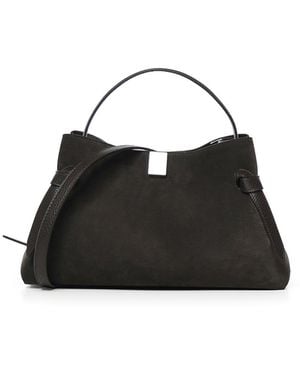Yuzefi Gyoza Suede Bag - Black