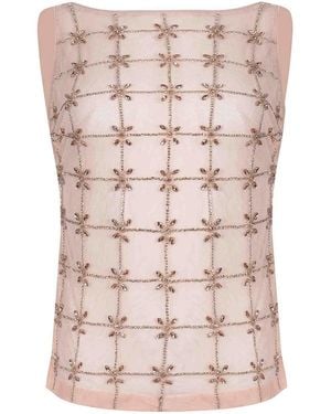 Pinko Top Made Of Polyester - Pink