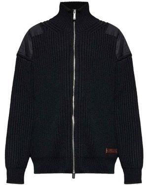 DSquared² Zipped Cardigan - Blue