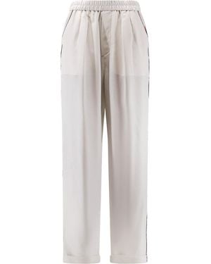 Tom Ford Silk Trousers - Grey