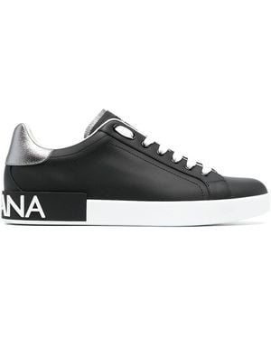 Dolce & Gabbana Dolce&Gabbana Portofino Sneakers - Black