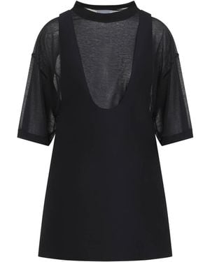 Balenciaga Tshirt Dress - Black