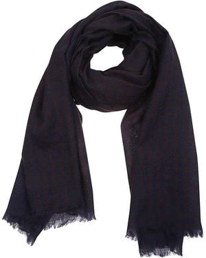 Yohji Yamamoto Scarf - Blue