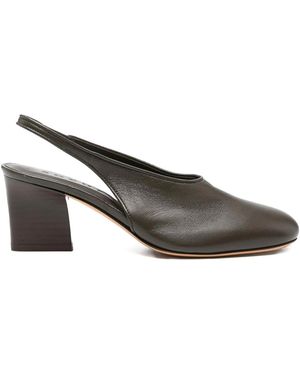 Soeur Joan Slingback With Heel - Gray