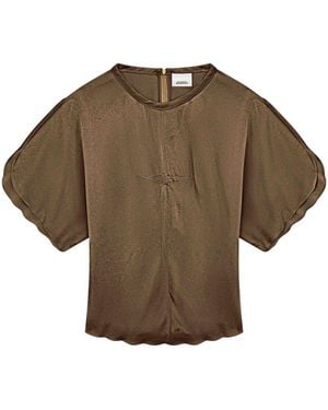 Isabel Marant Karlita Blouse - Brown