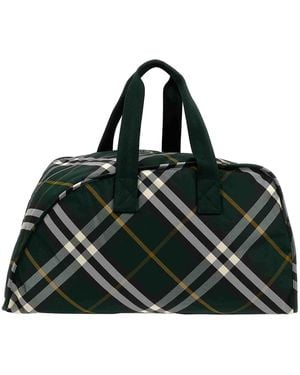 Burberry Shield Large Travel Bag - Black