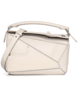 Loewe Panta Small Puzzle Bag - Natural