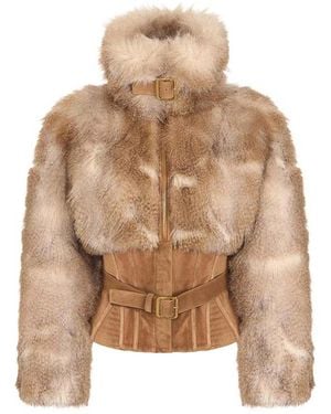 Elisabetta Franchi Outerwear - Brown