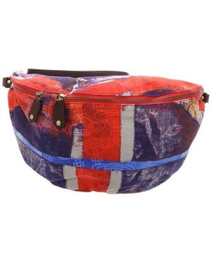 Vivienne Westwood Albert Xl Belt Bag - White