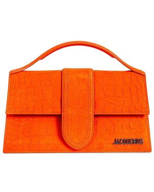 Jacquemus Suede Bag - Orange
