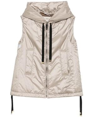 Max Mara Knielanger Mantel - Natur