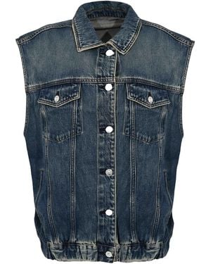 Nine:inthe:morning Donatella Vest - Blue