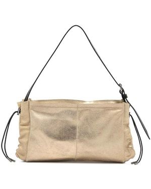Maison Margiela Tone Calf Leather Bag - Natural