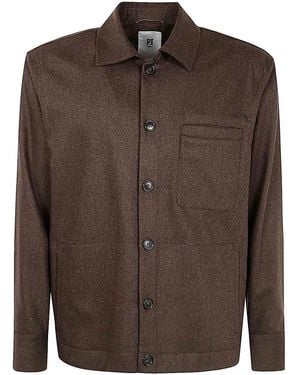 PT Torino Jacket Relaxed Fit - Brown
