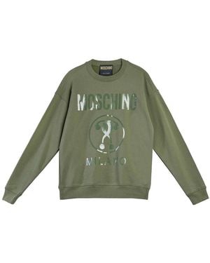 Moschino Dqm Sweatshirt - Green