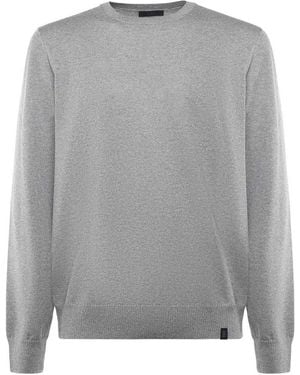 Fay Wool Jumper - Grey