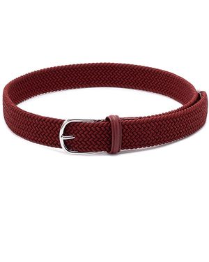 Anderson's Elastic Woven Belt - Red