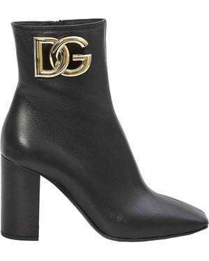 Dolce & Gabbana Ankle Boots - Black