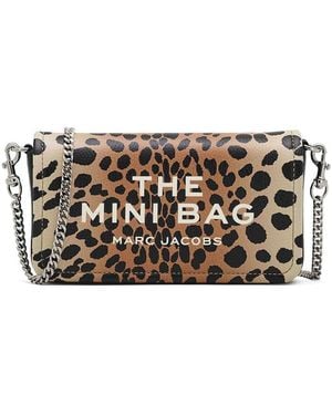 Marc Jacobs The Cheetah Mini Cross Body Bag - Gray