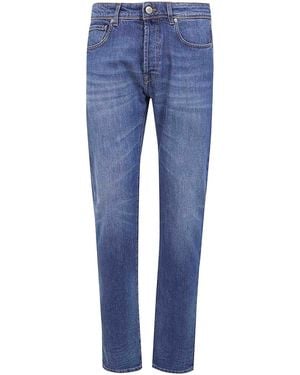 Incotex Vaqueros Rectos - Azul