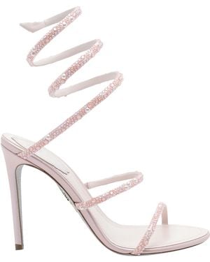 Rene Caovilla Rene' Caovilla Cleo Pump Sandals - White