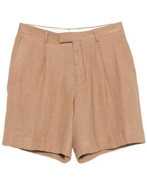 Lardini Bermuda Shorts - Natural