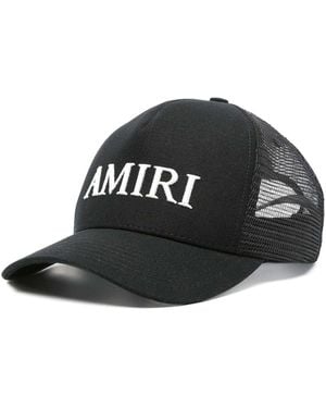 Amiri Logo-Embroidered Mesh Baseball Cap - Black
