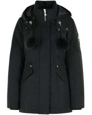 Moose Knuckles Original 3Q 20 Cotton Blend Down Jacket - Black