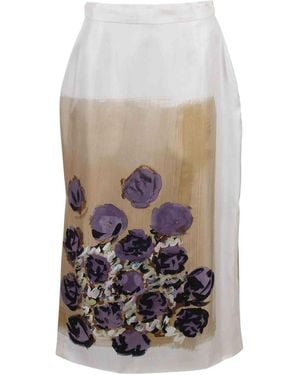 Antonio Marras Pencil Skirt - White