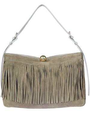 Furla Sfera Soft L Shoulder Bag - White