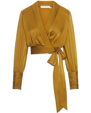 Zimmermann Blusa - Amarillo