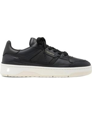 Axel Arigato Clay Leather Panelled Trainers - Black