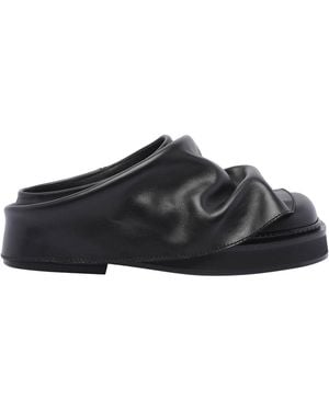 The Attico Mini Robin Sabot - Black