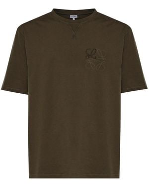 Loewe Cotton T-Shirt - Green