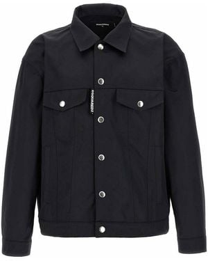 DSquared² Ever Jean D2 Jacket - Blue