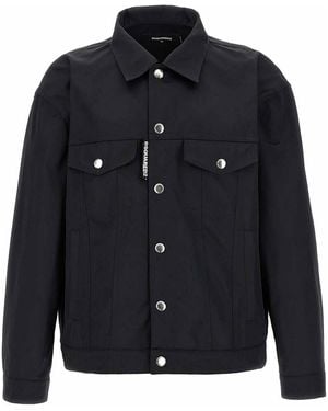 DSquared² Ever Jean D2 Jacket - Blue