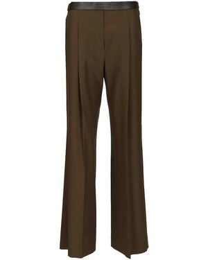 Loewe Wool Trousers - Brown