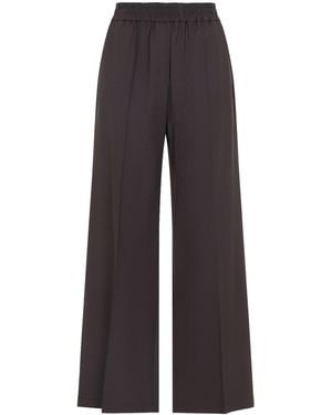 Brunello Cucinelli Wide Leg Trousers - Blue