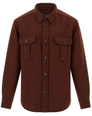 Brioni Vagabond Overshirt - Brown